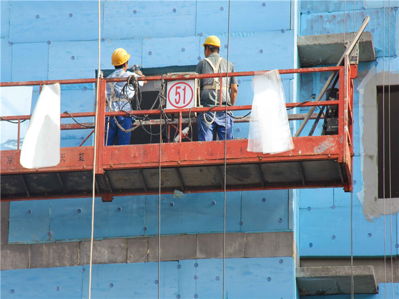 B1級擠塑板外墻施工