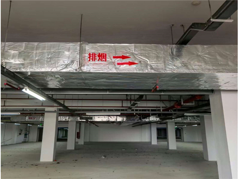 防排煙柔性包裹施工
