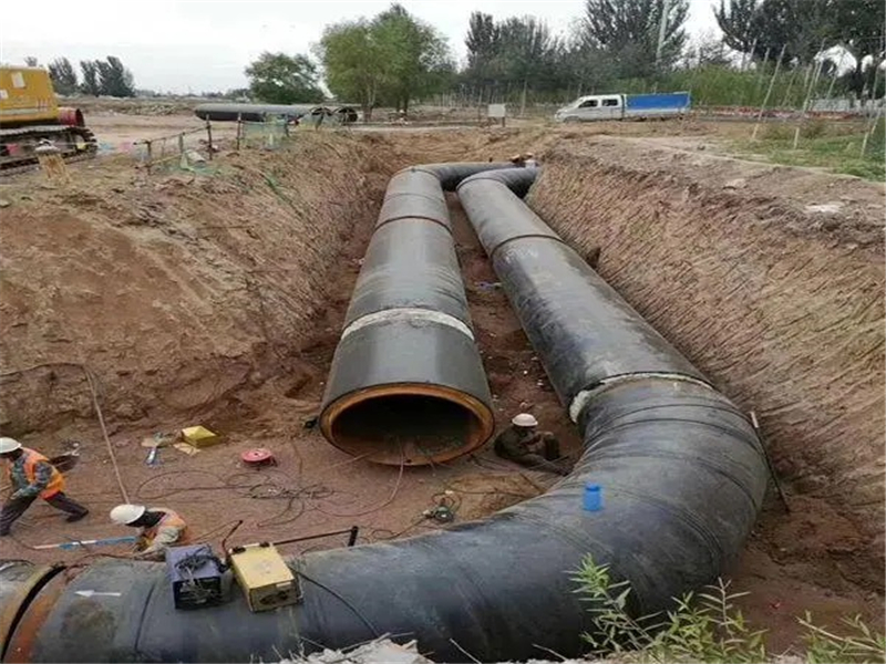 熱力蒸汽聚氨酯保溫管施工